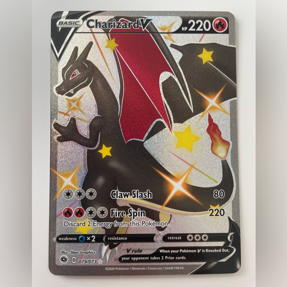 Charizard V #79 Pokémon Card
